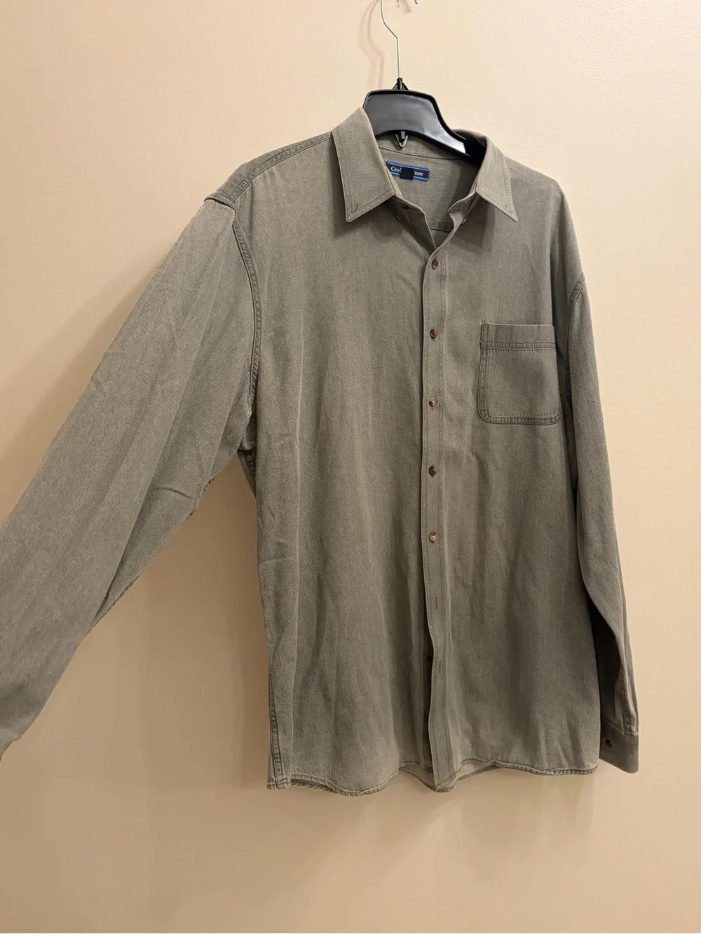Croft & Barrow | Mens Green Button-Up Shirt